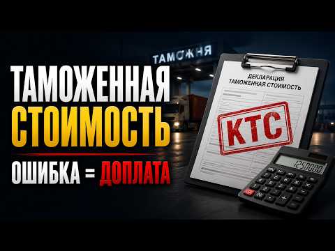 Превью видео: Таможенная стоимость в ЕАЭС: методы расчёта и типовые ошибки